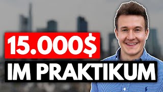 15000 Monatsgehalt beim Hedgefund als Praktikant [upl. by Croft875]