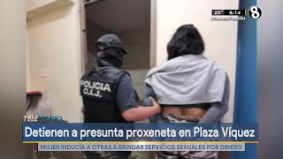 Presunta proxeneta detenida en Plaza Víquez [upl. by Animar]