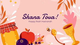 Happy Rosh Hashanah 2023  Rosh Hashanah Wishes  Shana Tovah greetings [upl. by Powell931]