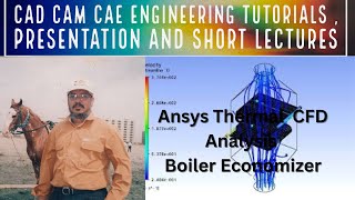 CFD Analysis Of Boiler Economizer In Ansys 11 CFX [upl. by Nyrtak408]