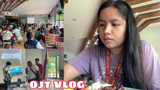 OJT VLOG  Gender Sensitivity Training [upl. by Eerual]