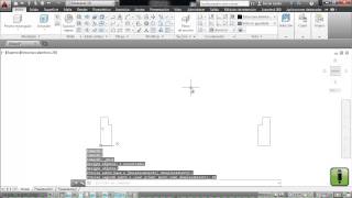 Video Tutorial  Puerta 2D 82x15 en AutoCAD 2014 [upl. by Lionello]