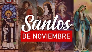 Santos del mes de Noviembre [upl. by Blodget]