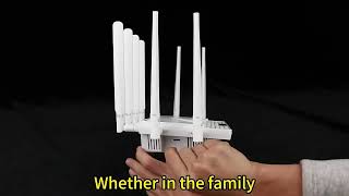 What’s it like to unbox and test SUNCOMMS E05suncomm 5gcpe 5grouter 5gmodem router antenna [upl. by Bonner]