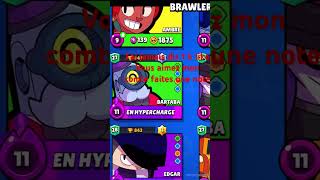 Note mon comte bs supercell youtubeshortbrawlstars [upl. by Acenahs]