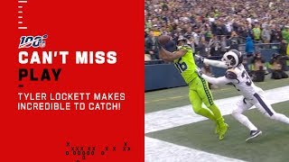 Did Tyler Lockett Just Make the Best Catch of the Year [upl. by Oniram60]