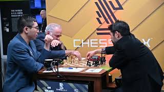 Garry Kasparov amp World Fischer Random Champions analyze Chess 9LX 2023 [upl. by Buchanan171]