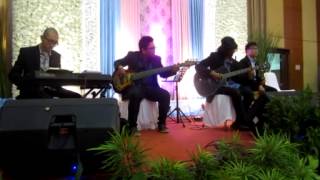 Melodies of Life instrumental cover at NusAntasariWedding [upl. by Airetahs]