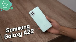 Samsung Galaxy A22  Review en español [upl. by Neenad]