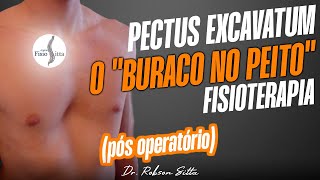 PECTUS EXCAVATUM ou PEITO ESCAVADO DEPRESSÃO NA CAIXA TORÁCICA PÓS CIRURGIA Clínica Dr Robson Sitta [upl. by Lose]