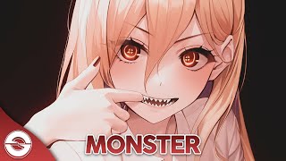 Nightcore  Monster  Lyrics [upl. by Kcirdnek383]