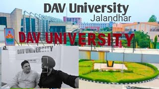 DAV University Jalandhar first vlog episode 1 [upl. by Karol]