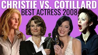 Marion Cotillard Defeats Julie Christie  Best Actress 2008 [upl. by Serolod266]