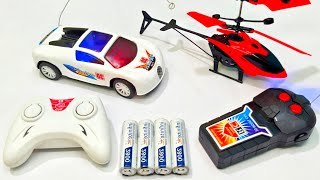 Mini Rc Car Unboxing and Rc Helicopter  Unboxing Rc Car helicopter remote car rc helicopter car [upl. by Tacita]