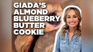 Giada De Laurentiis Almond Blueberry Butter Cookie  Everyday Italian  Food Network [upl. by Imalda]