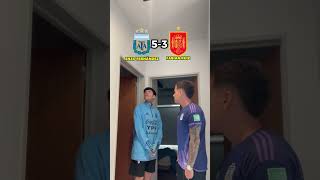 ARGENTINA VS ESPAÑA 2024 ⚽️ QUE OPINAS futbol argentina españamessi pasion [upl. by Haiasi]