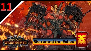 IE The Bloody Hands Wants to Spar l Skarbrand The Exiled l WH3 Radious Mod l Part 11 [upl. by Twitt]