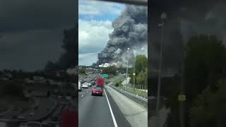 Incendio en Planta Quimica Biolabs en Gerogia USA [upl. by Thais]