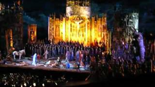 Trovatore AttoII finale  Arena di Verona 2010 [upl. by Thant901]