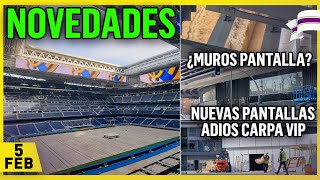 🚨 ÚLTIMAS NOVEDADES ⚠️OBRAS del SANTIAGO BERNABÉU 5 Febrero 2024 [upl. by Nalym333]