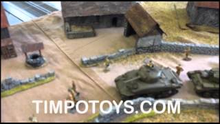 Timpotoyscom  Panzerschlacht diorama auf der Kunststofffigurenmesse 2014 [upl. by Carlina669]