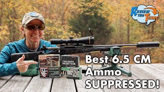 What Is The Most Accurate 65 Creedmoor Ammo  SUPPRESSED [upl. by Ardnosak337]