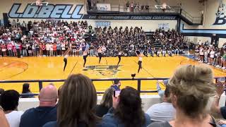 LD Bell HS Raiderettes officers perform to Jumpin [upl. by Gipps]