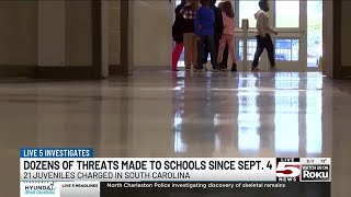 VIDEO Child psychologist’s recommendations after dozens of school threats made in SC [upl. by Darnok]