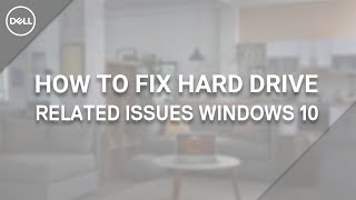 How to Fix Hard Drive Errors DELL Official Dell Support [upl. by Vivianne]