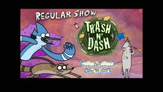 Regular Show Trash N Dash Full Game [upl. by Nyrtak]