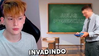 INVADI AULAS PRESENCIAIS agr é sério [upl. by Mallorie805]