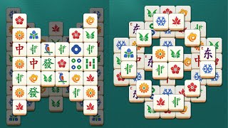 Shanghai Tile Mahjong Match Gameplay  Addictive Tile Puzzle Game [upl. by Ahseim971]