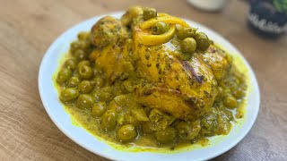 Recette poulet aux olives [upl. by Idleman]