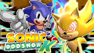 Fleetway Sonic Reacts to Sonic Oddshow K [upl. by Inigo]