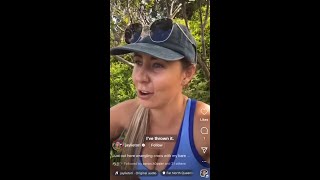 Influencer feeds BBQ chicken to wild croc [upl. by Vivica]