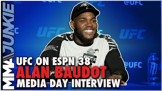 Alan Baudot Wants First UFC Win Turnaround In Paris  UFC on ESPN 38 [upl. by Rebmit]