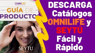 CATALOGOS OMNILIFE Y SEYTU en PDF Tutorial para Versión en Computadora y Teléfono💻📲 [upl. by Jewell]