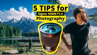 5 TIPS for Sigma 16MM F14 Photography [upl. by Binetta23]