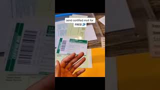 Free certified mail Part 2 usps creditrepair [upl. by Perr]