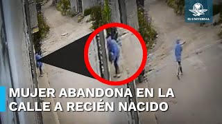 Captan a joven que abandona a bebé en Edomex ya la buscan [upl. by Veleda664]