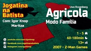 Agricola Família partida completa passo a passo e em português [upl. by Hamirak]