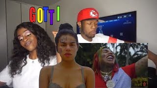 6IX9INE quotGottiquot Official Music Video REACTION  HollySdot [upl. by Hanoy]