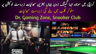 Largest Gaming Zone in Karachi Pakistan Snooker Club Dr Gaming Zone Gulshan e Maymar [upl. by Bradan192]