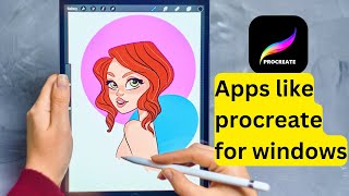 Apps like procreate for windows in 202425 [upl. by Garcon136]