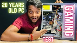 20 Year Old PC Gaming Test  20 Sal Purane PC Mein Game Kaise Chalu Karen [upl. by Madel]