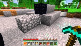 Minecraft Tutorial  100 Efficient Piston Powered Cobblestone Generator [upl. by Ocisnarf]