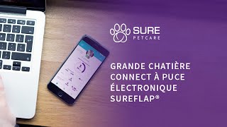 Grande Chatière Connect à puce électronique SureFlap® [upl. by Threlkeld]