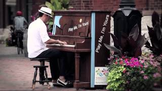 Distillery District  Street Pianos 2012 Toronto  Arash Behzadi [upl. by Nayb]