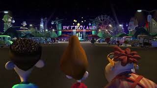 Jimmy Neutron amp Friends visit Retroland  Amusement park [upl. by Oderf]