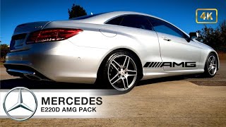 Should you buy a Mercedes Benz E Class Coupe Facelift E220 Diesel AMG Pack  Great car even in 2022 [upl. by Nhojleahcim]